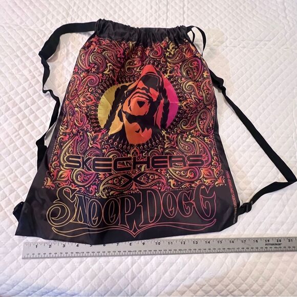 Skechers Snoop Dogg Drawstring Bag Backpack - Picture 4 of 4